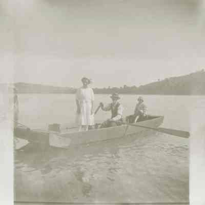 Little Clara - Uncle Henry F and Clyde - Little Clara at River