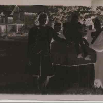four generations of Whetstone women. Donaldeen on far left, Elenore, Elenore's daughter, and Mrs. Whetstone