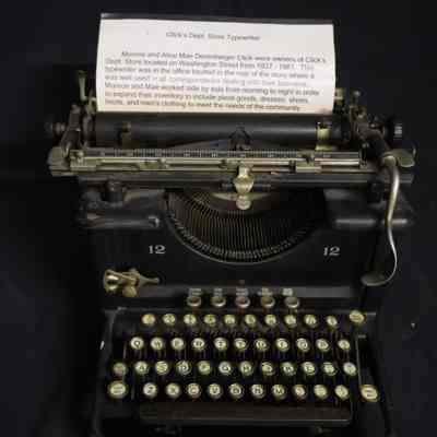 Typewriter - Clicks Dept. Store