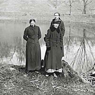 Blanche Proffitt on left.