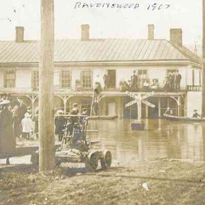 1907 Flood - Victoria Hotel