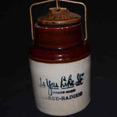 "As You Like It" Horseradish Crock