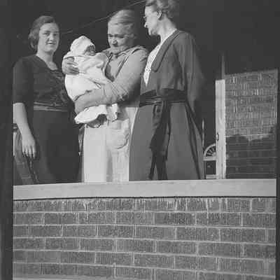 Velma Taylor and Baby