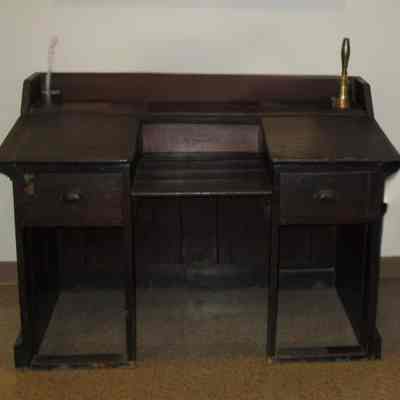 Judge Blizzard's Desk