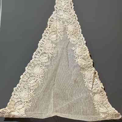 Lace/mesh headscarf