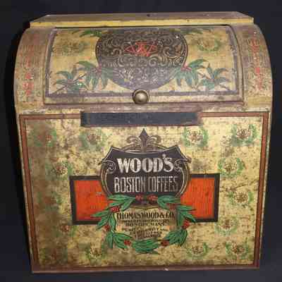 Wood's Boston Coffee Bin