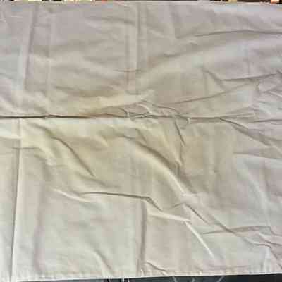 White Linen Pillowcase
