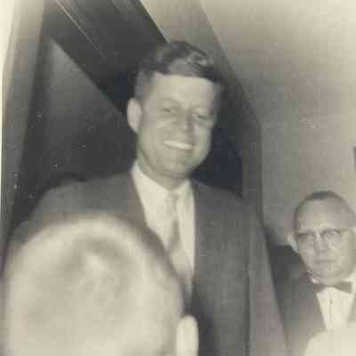 John F Kennedy in Ravenswood, 1960