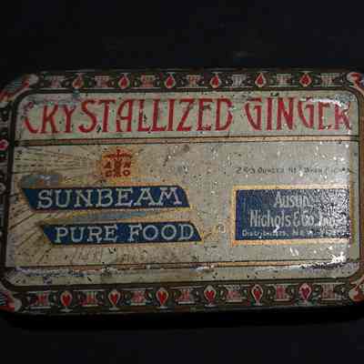 Crystallized Ginger Tin