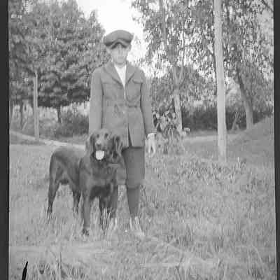 Felix Fleming and Jeff - Aug 22, 1921