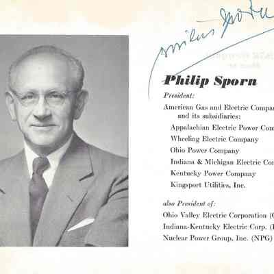 1956 $5 Banquet Program