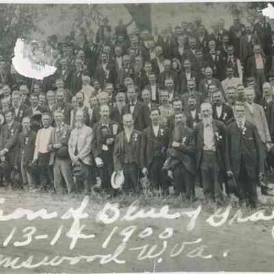 Blue and Grey Reunion, 1900
