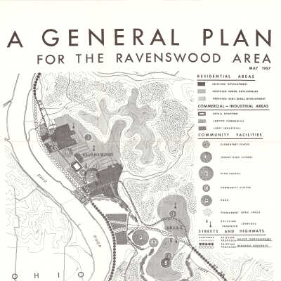 1957 General Plan for Ravenswood Area