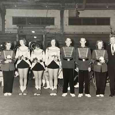 Senior Band Members RHS, 1960