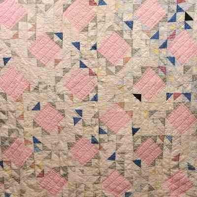 Half Square Triangle Quilt