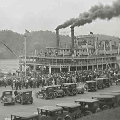 Likely the "Queen City" Steamboat