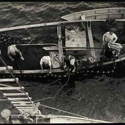 Mackeral fishing - Maine 1944
