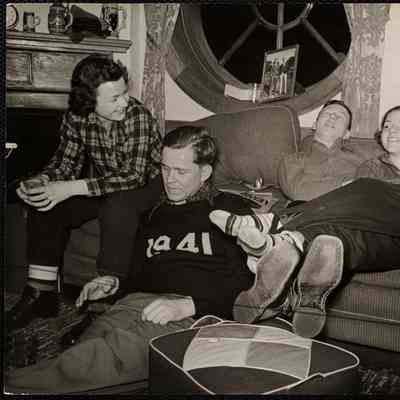 L to R: Betty Orr, Bob Darbee, Dick Cords, Mary Siftney