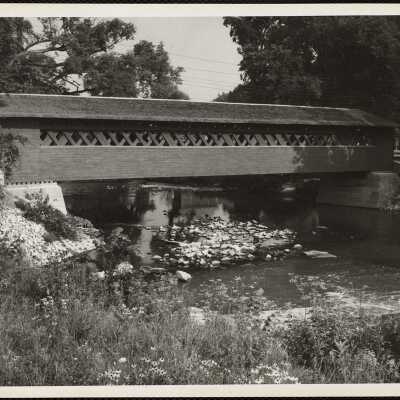 Covered bridge, Bennington, VT