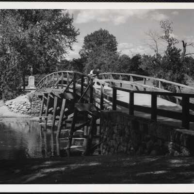 Old "Rude" Bridge, Concord, Mass.