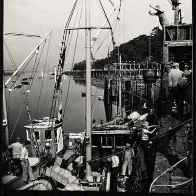 Mackeral fishing - Maine 1944