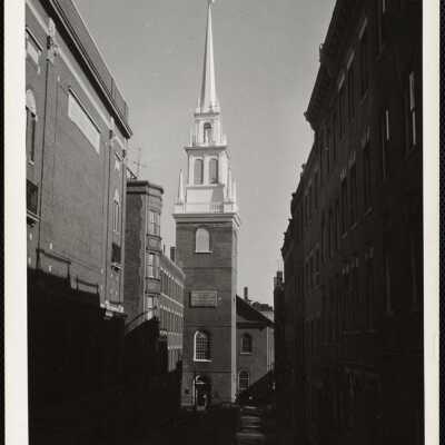 New Tower Old No. Church, Boston