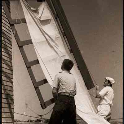 Nantucket wind mill - whaling museum