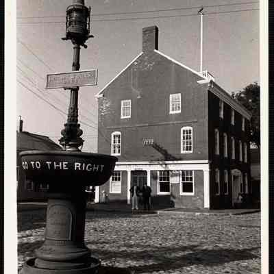 The Pacific Club (old Custom House) Nantucket 1940s