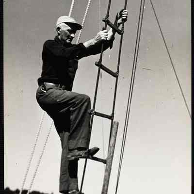 Mackeral fishing - Maine 1944