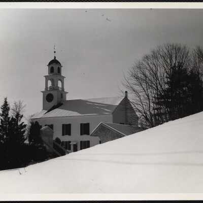 The First Parish Church of Sudbury, Mass. Built in 1797