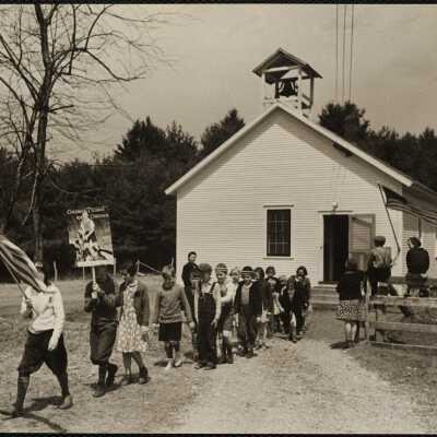 Children Crusade - Bennington, Vt. children of the Mt. Pleasant School in Sunderland