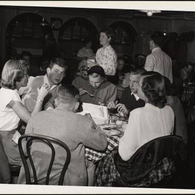 Durgan Park Restaurant about 1950