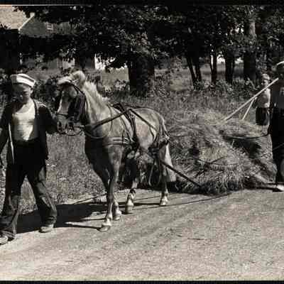 L to R: Douglas Leeman of Fall River, Mass. Gordon and Kendall Fossett of Round Pond, ME.