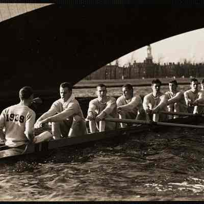 Harvard varsity crew capt. Spike Chace, Strore Cambridge 1938