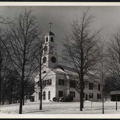 The First Parish Church of Sudbury, Mass. Built in 1797