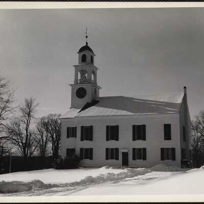 The First Parish Church of Sudbury, Mass buit in 1797