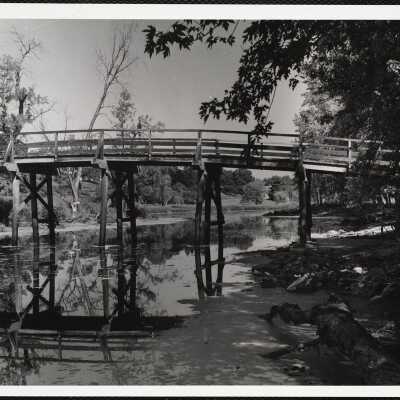 Rude Bridge - Concord, Mass. This is the new bridge erected in 1956