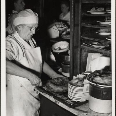 Durgan Park Restaurant about 1950