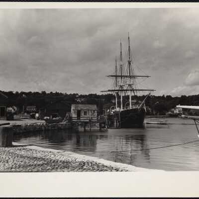 Mystic seaport - Mystic, Conn, square rigger Joseph Conrad