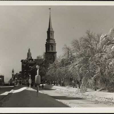 Arlington Street Church Feb. 1945