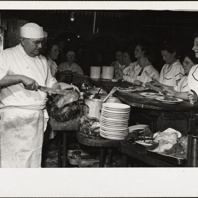 Durgan Park Restaurant about 1950