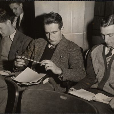 Gene Goodreault of Boston College majors in math