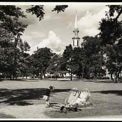 The Lexington battleground and village green