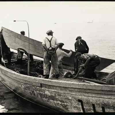 Mackeral fishing - Maine 1944
