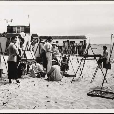 Art class, Provincetown, Mass