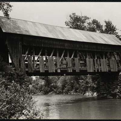 Old covered bridge, Vt.