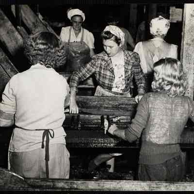 Mackeral fishing - Maine 1944