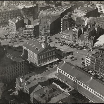 Old Market District, Faneuil Hall - Boston, Mass