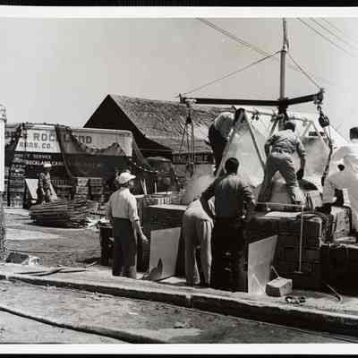 Maine Lobster Festival, Rockland, Maine. This is the world's largest lobster pot. It can cook 3,000 lbs of lobster an hour or 36 tons a day.