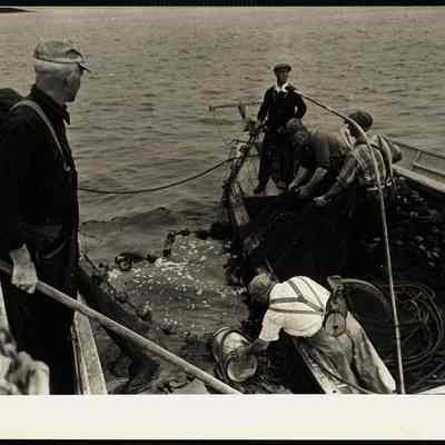Mackeral fishing - Maine 1944